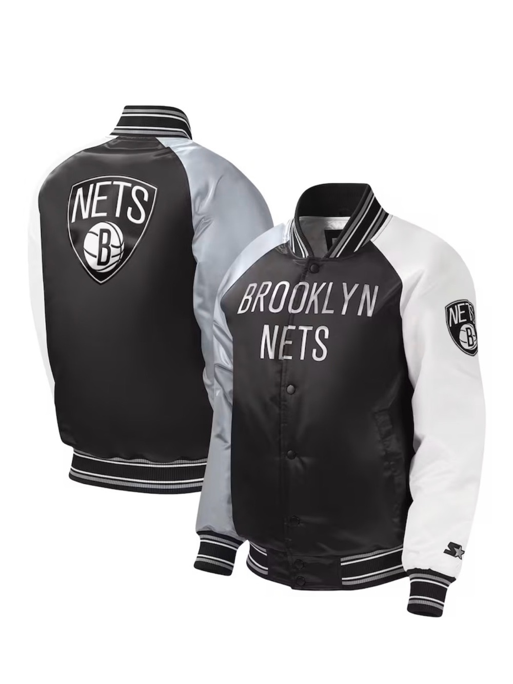 Black & White Varsity Jacket